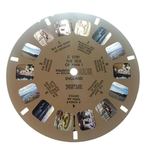 Vintage viewmaster slide - vintage, reel
