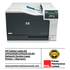 HP Colour LaserJet CP5225DN CP5225 A3 A4 Network Duplex Laser Printer + Warranty