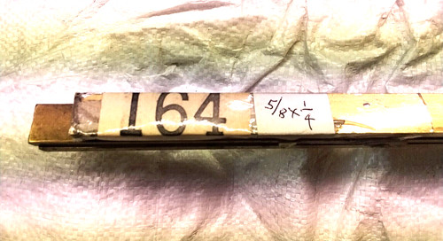 Brass strip 1 4 - , cz