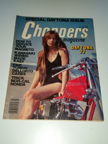 Chopper magazine july 1977 - magazine,