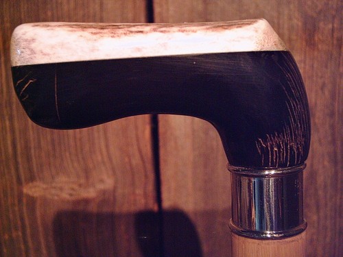 Walking cane buffalo horn - walking,