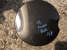 Citroen C3 Picasso Mk1 Fuel Filler Flap Cap Cover Metallic Black Genuine 