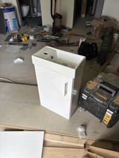 Cloakroom Basin And Cupboard