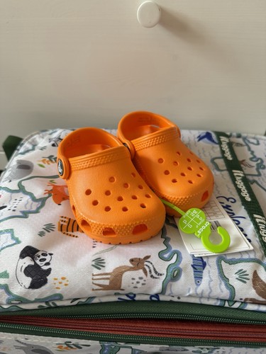 Childrens orange crocs bnwt - childrens,