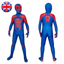Kids Boys Spider-Man: Across the Spider-Verse Cosplay Costume Halloween Jumpsuit