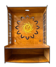 RPH Mangal Beautiful Wooden Pooja Stand for Home Pooja Mandir for Home 