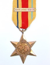 The Africa Star with North Africa 1942-43 Clasp/Bar - Original British WW2 Medal