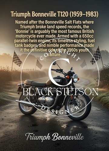 Triumph bonneville british - triumph,