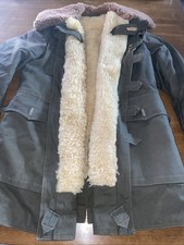 Swedish Army Shearling Sheepskin Bane Coat M1909 Livpals WWIl Mats Larsson M/L
