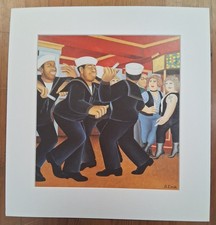 Beryl Cook mounted print -