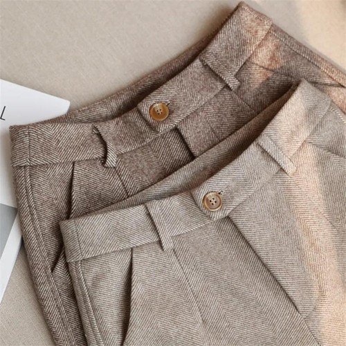 Women high waisted woolen - women's,
