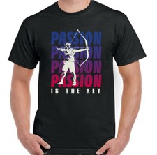 Archery T-Shirt Mens Funny Archer Bow And Arrow Target Crossbow Kit Passion