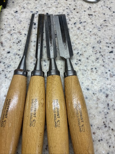 Footprint bevel edge - edge, chisel