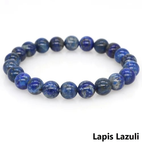 Natural stone beads bracelet - natural,
