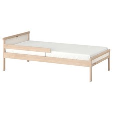 Bed Frame with Slatted Bed