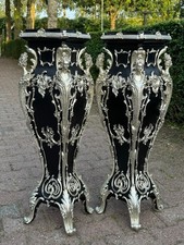 Pedestals Pair Italian Baroque