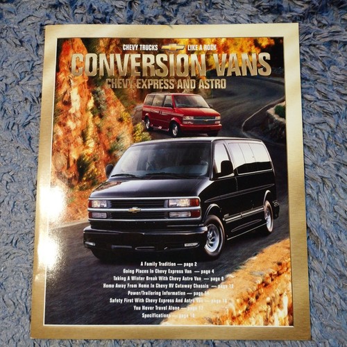 Chevrolet conversion van chevy - van,