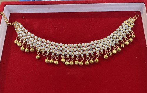 Gold indian beaded - indian,