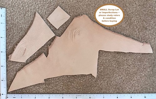Sheepskin skiver leather - leather, scrap