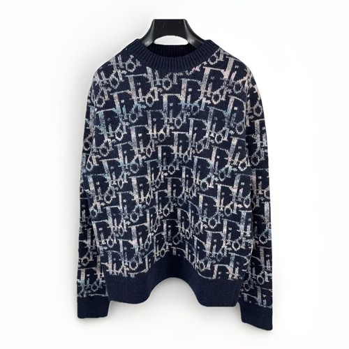 Dior oblique navy blue - navy,