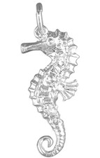 Silver seahorse pendant charm sea horse 925 sterling silver new boxed
