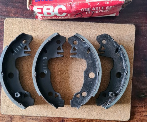 New rear brake shoes - rear, fits