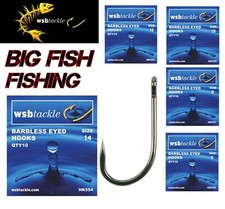 X-STRONG Barbless Eyed Fishing