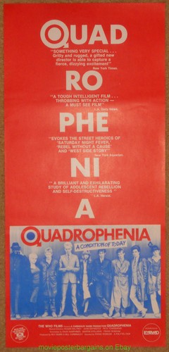 Quadrophenia movie poster - quadrophenia,