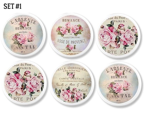 Shabby chic pink rose - rose, floral