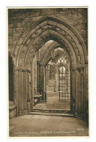 Elgin cathedral porch of - elgin,