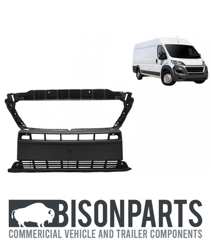 Black textured front bumper - textured,