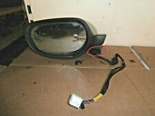 MAZDA RX8 2004 NEARSIDE PASSENGER ELECTRIC DOOR MIRROR SILVER 22V FOR SPARES 