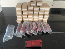 42 …. Unitruck 12V/ 24V Red LED Marker Lights Van Truck Trailer Lorry