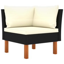 Corner Sofa Black