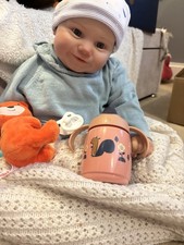 19'' Reborn Baby Dolls Soft Vinyl Silicone Lifelike Boy Newborn Doll Xmas Gifts.