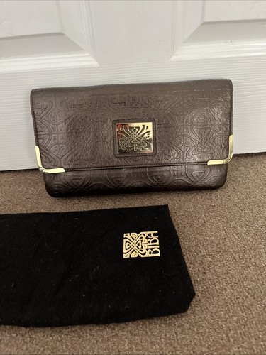 Biba faith embossed clutch bag - faith,
