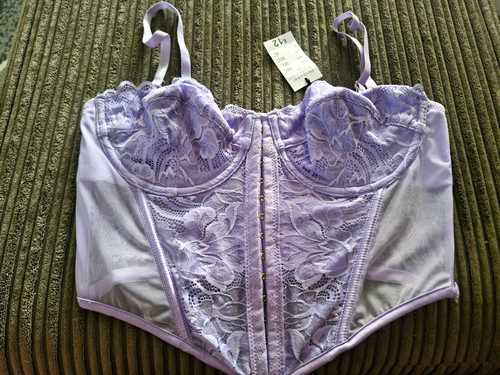 Primark purple floral lace - primark,