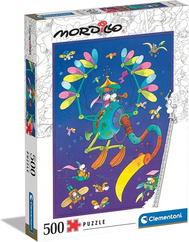 500 piece mordillo puzzle - mordillo, for