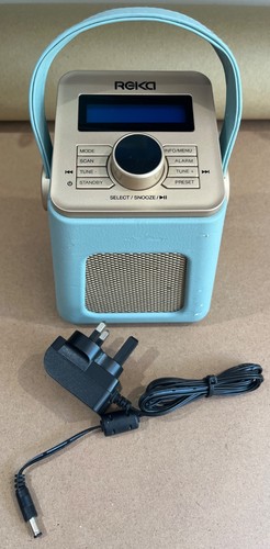 Reka blue portable dab fm - dab, /