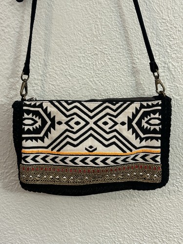 Zara black suede beaded - zara,