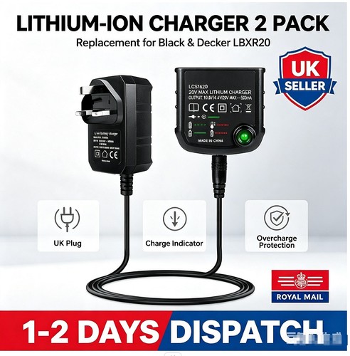 2pcs charger lithium ion - charger, lithium-ion
