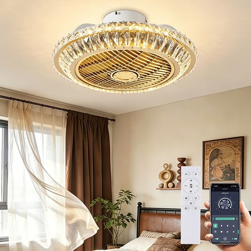 Led ceiling fans with - led, lights