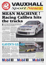 Vauxhall Sport News Issue 20 June 1993 UK Market Brochure Cavalier Calibra Astra