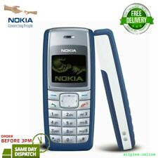 Nokia 1112  New Unlocked BLUE Classic Bar Mobile GSM 900/1800 With Warranty