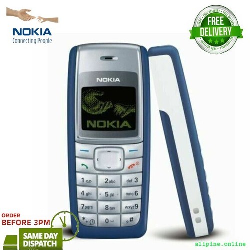 Nokia 1112 new unlocked blue - 1112,