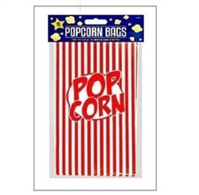 Pack Of 10 Popcorn Paper Bags