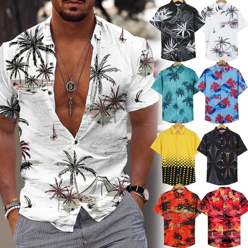 Mens hawaiian shirt floral - mens,