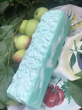 “Green Apple & Coconut “ Natural Handmade Soap Loaf 1 Kilo Joblot Sensitive Skin