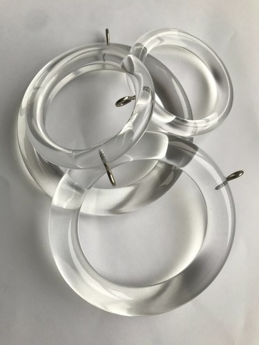 Curtain pole clear acrylic - pole,