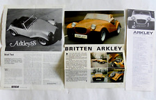 Arkley SS MG Midget Brochure Set Document PriceList JOB LOT x 3